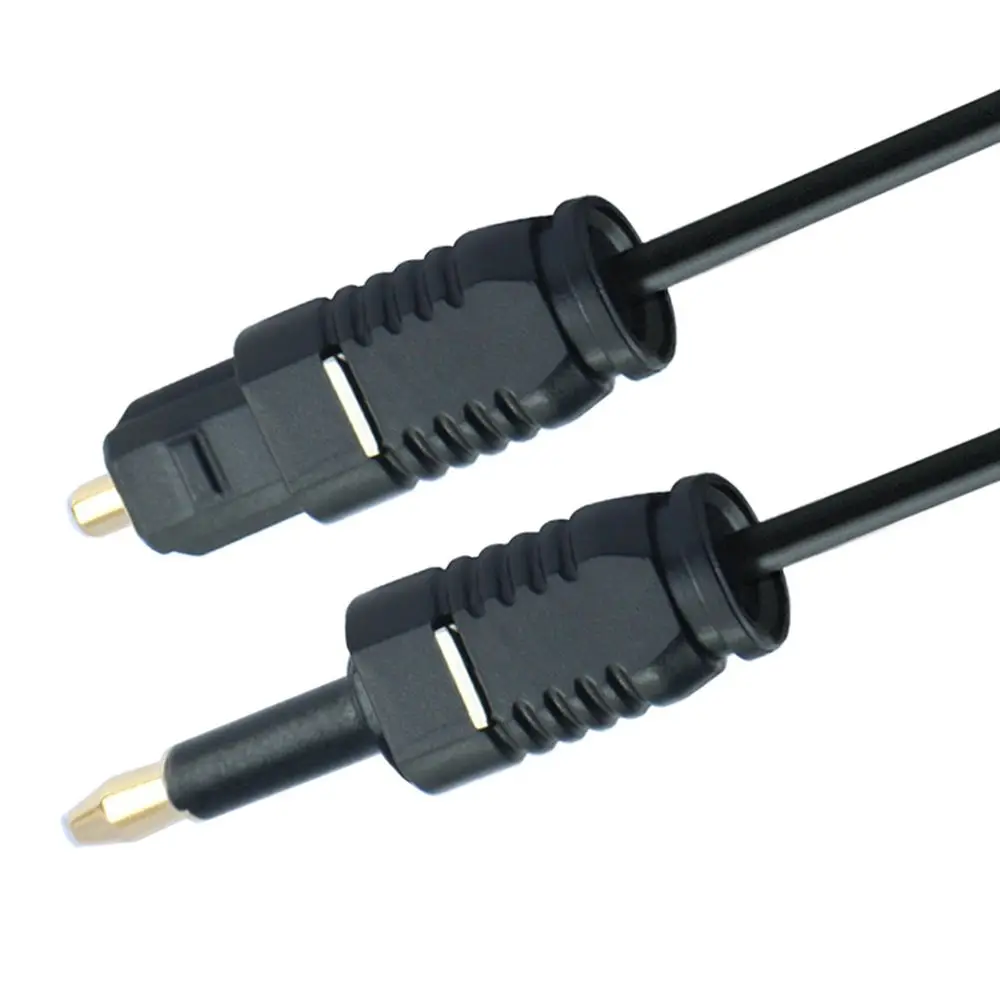 Connector Digital 3.5mm to Toslink SPDIF Line Optical Fiber Cord Audio Cable For Speaker Blu-ray Player Power Amplifier