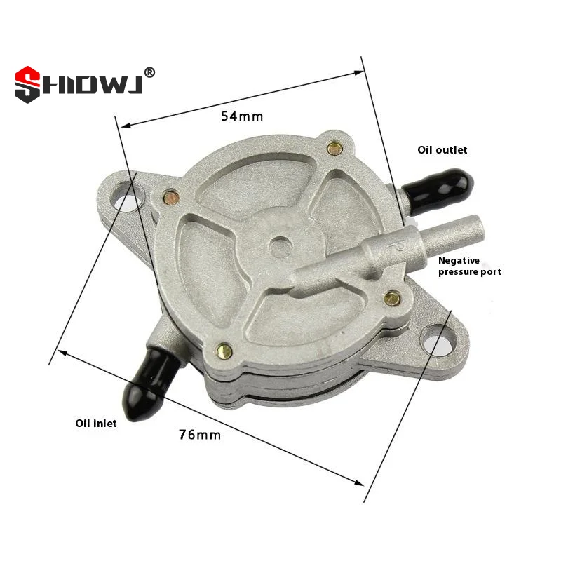 مضخة وقود مفرغة للدراجات النارية ATV عالية الجودة، ملحقات نظام الوقود للسكوتر #6