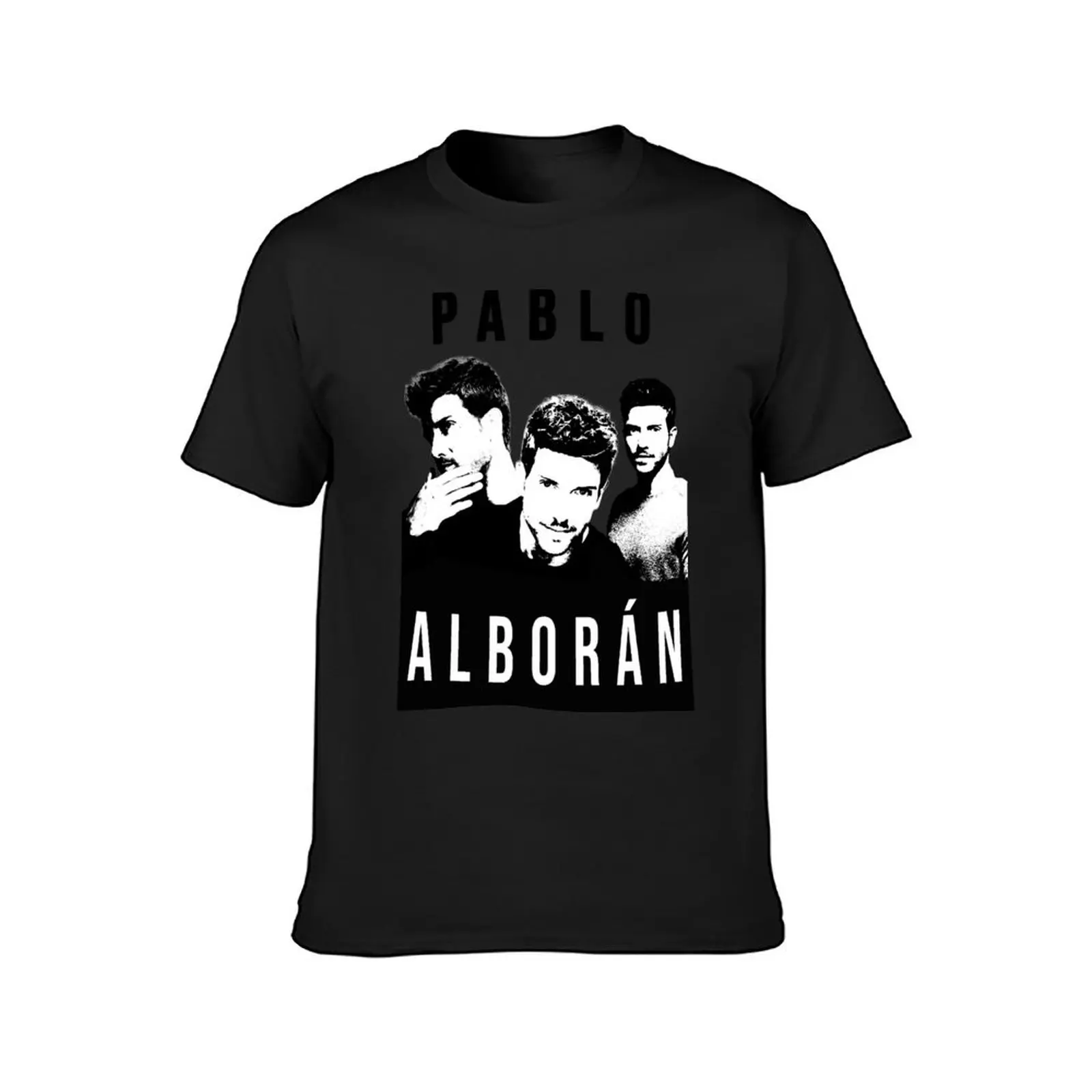 Pablo Alborán Retro T-Shirt customizeds hippie clothes customs quick-drying mens funny t shirts