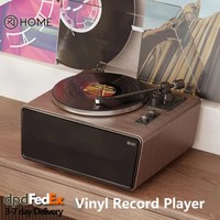 XJ-HOME XJ-H01 All-in-One Vinyl Record Player Bluetooth Turntable 4 HiFi Stereo AT-3600L Stylus