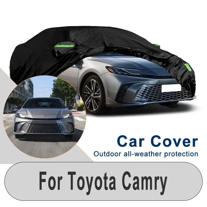 

Для Toyota Camry зимний и летний автомобильный чехол-наружный снегозащитный пылезащитный водонепроницаемый солнцезащитный, практичный защитный щиток