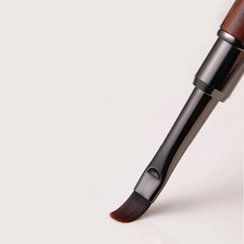 Nail Liner Brush Wooden Handle Reusable Anti-Slip French Lines Flower Painting Brush DIY Fine Details Manicure Tools