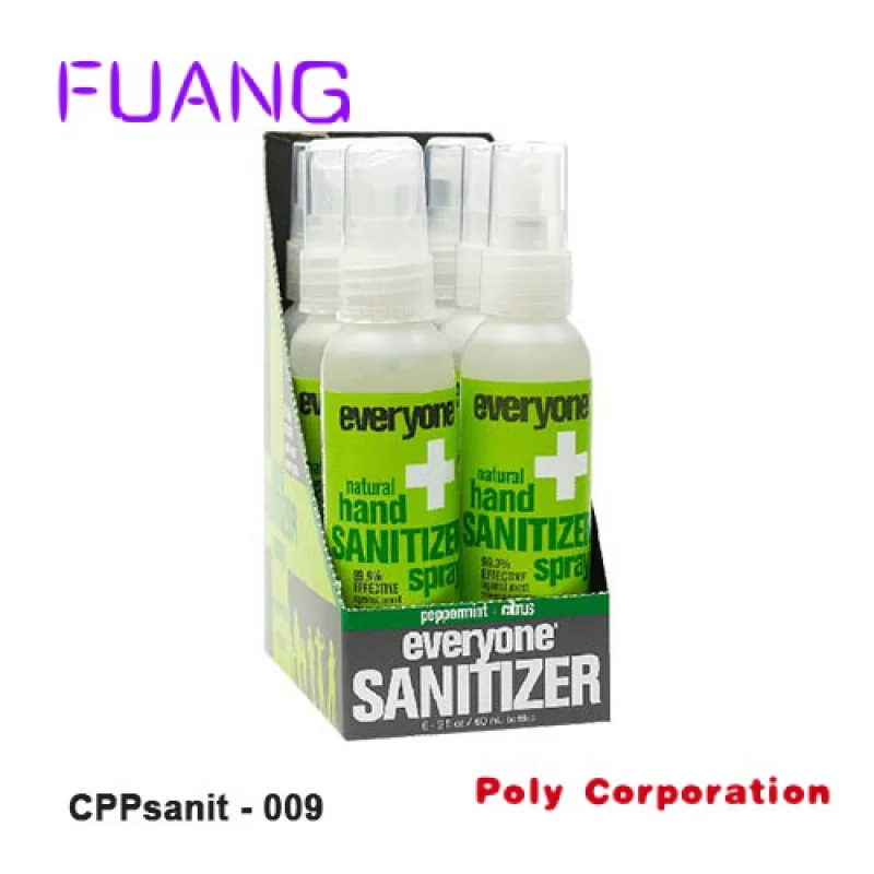 Custom  Custom printed cardboard countertop shipping lip balm display box retail bottle hand sanitizer packaging boxes