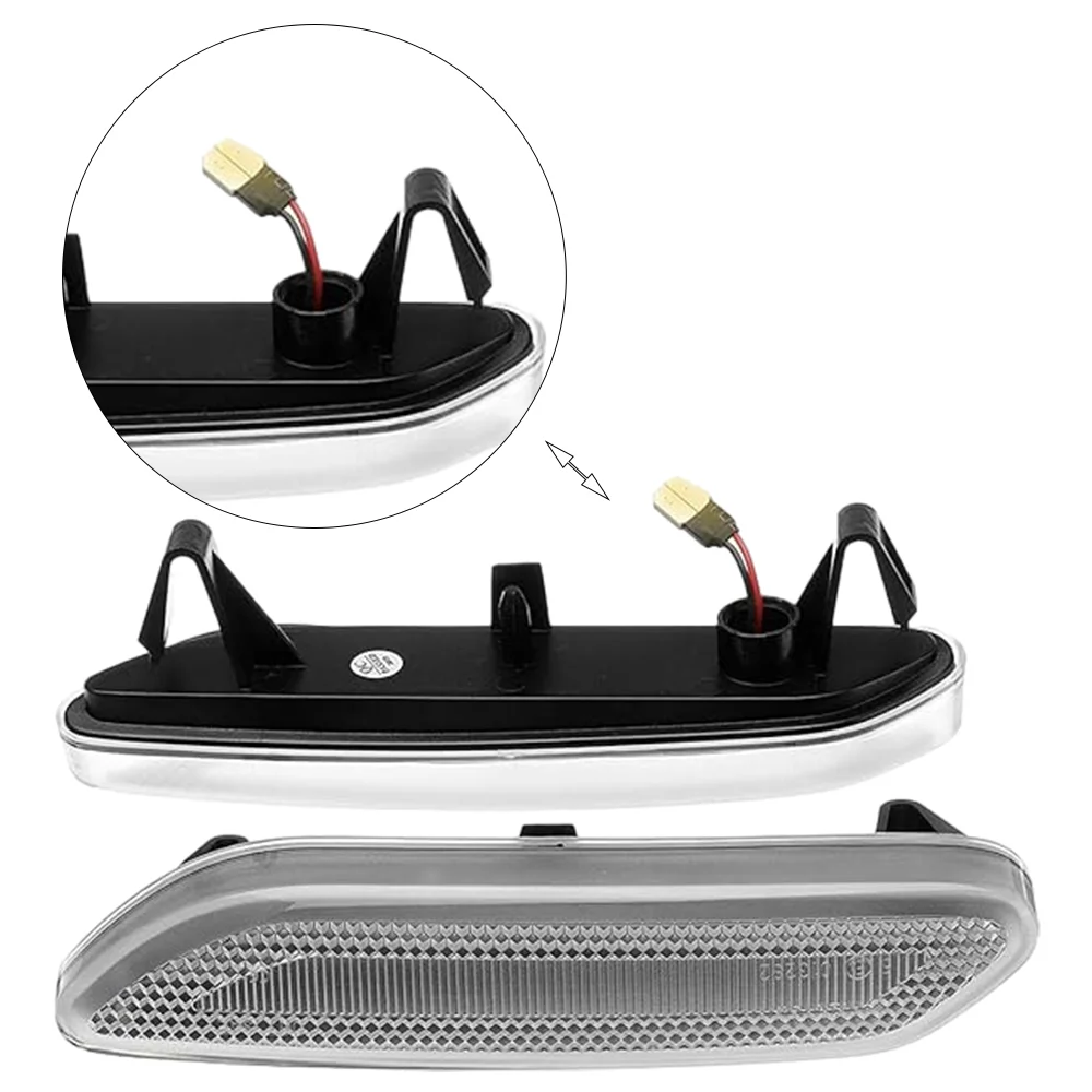 2 шт. боковые указатели повторителей для MINI COOPER R60 R61 2011 2012 2013 2014 2015 2016 2017 2018 2019 63132221503   ﻿