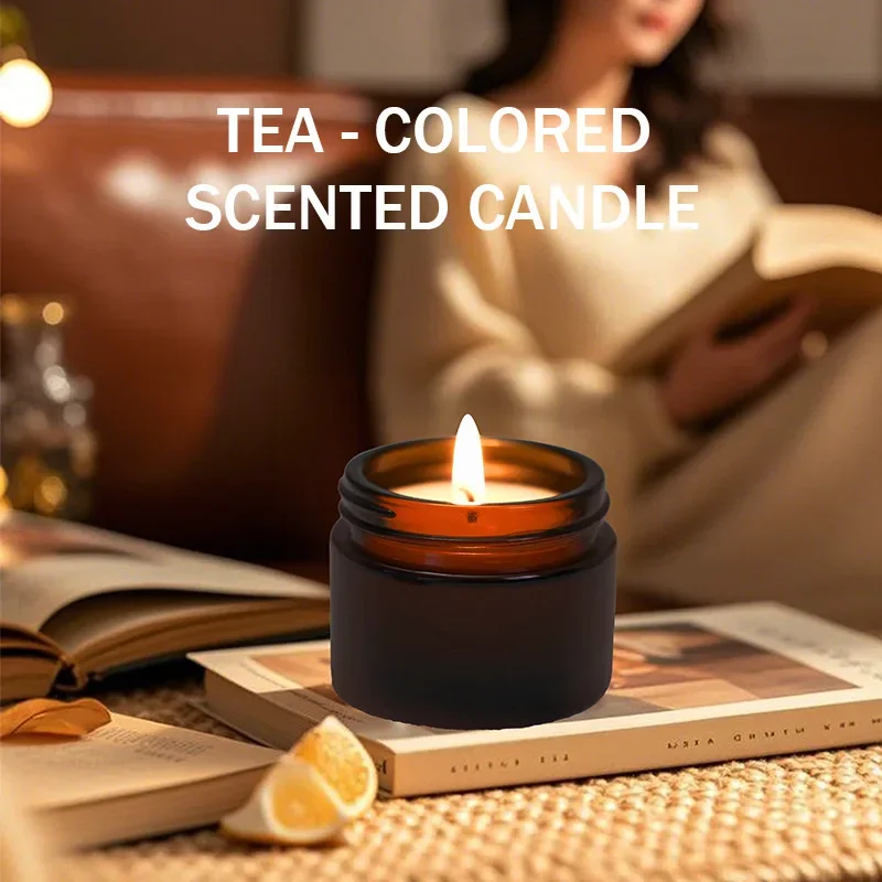 Candle Jar Gift Aromatherapy Candle Plant Soy Wax Smokeless Scented Candles Home Decoration Aromatherapy m