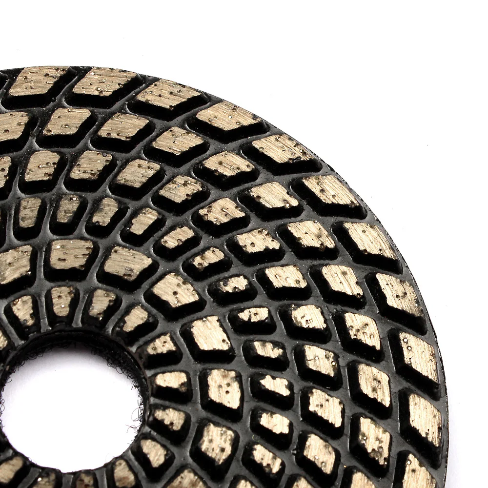 4 Inch Diamond Grinding Disc 1PC 100mm Sintered Metal Bond Dry Wet Polishing Wheel For Concrete stone Turbo Segment Abrasive pad