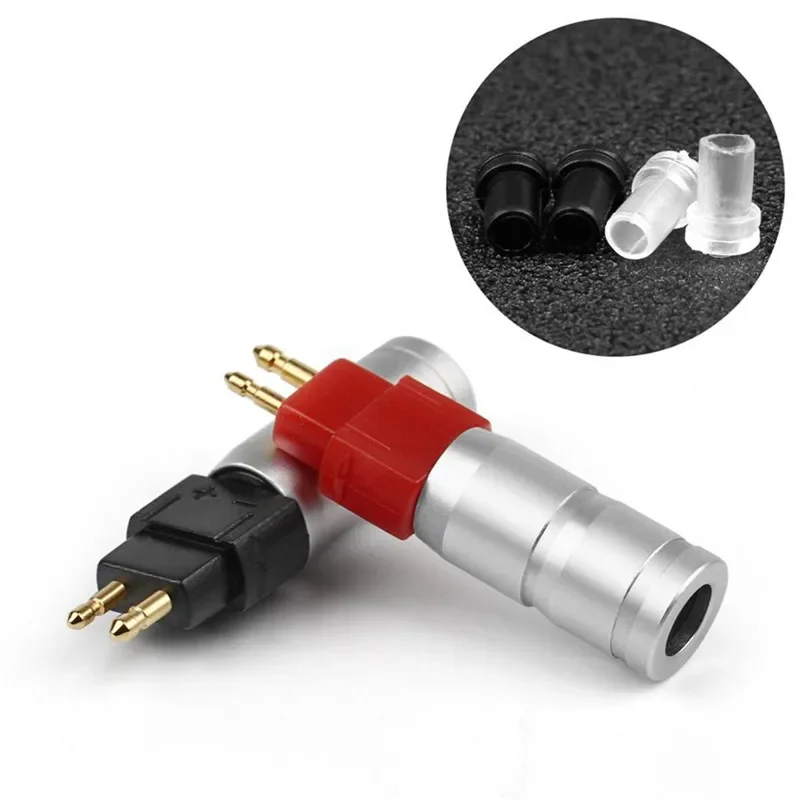 1 Paar Kopfhörer stecker Kopfhörer adapter 2-polige Audio-Buchse für HD650 HD600 HD580 HD25-Kabelanschluss HiFi-Headset-Lautsprecher anschluss – Detail 6