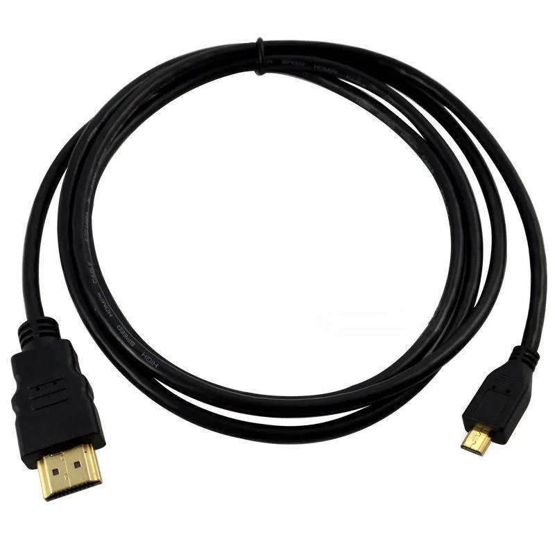 Micro HDMI kompatybilny z kablem HDMI 0.5m 10m 5m 2m męski-męski kabel kompatybilny z Micro HDMI do tabletów smartfonów