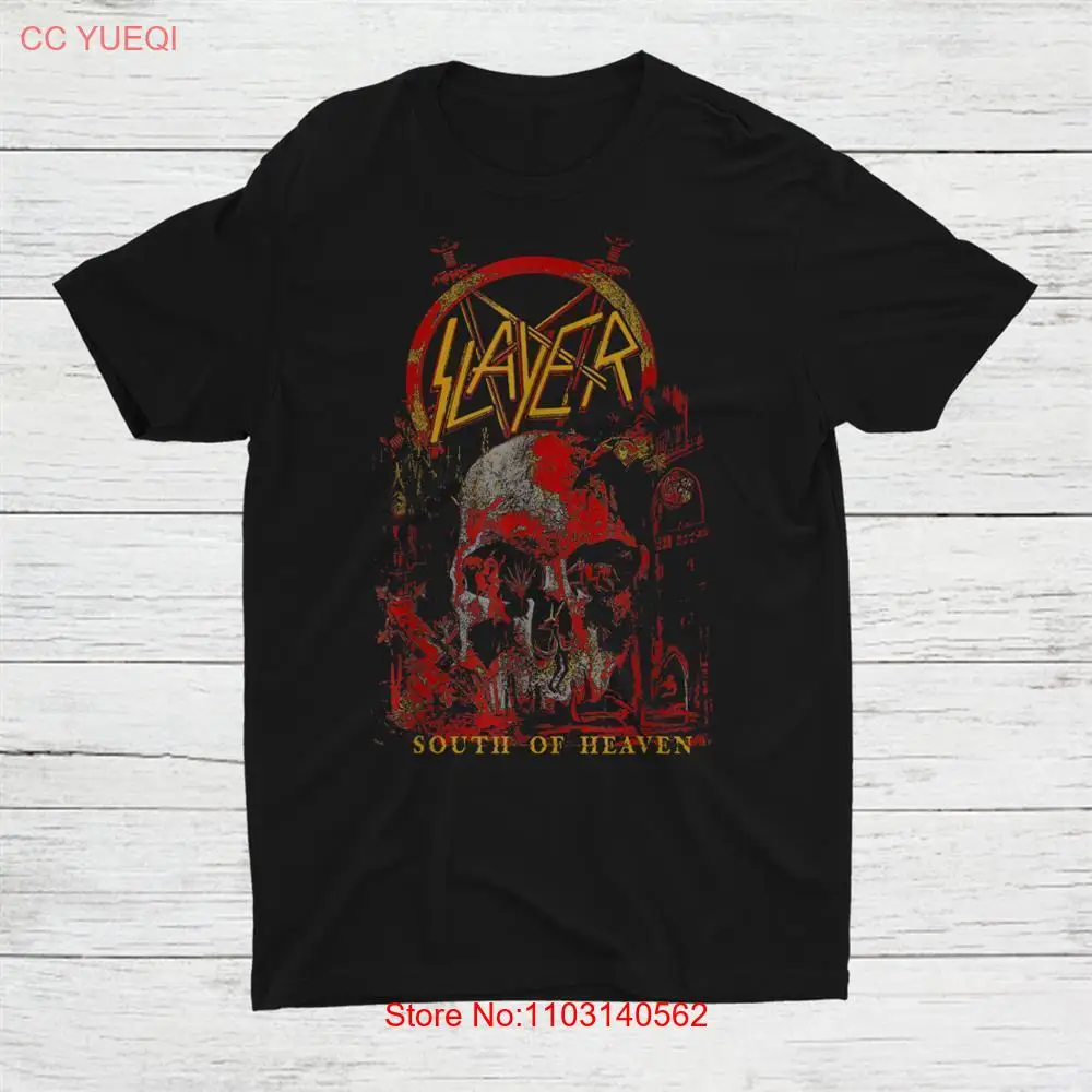 ! South Of Heaven Three Color 90S Retro Vintage T-shirt Size S-5XL