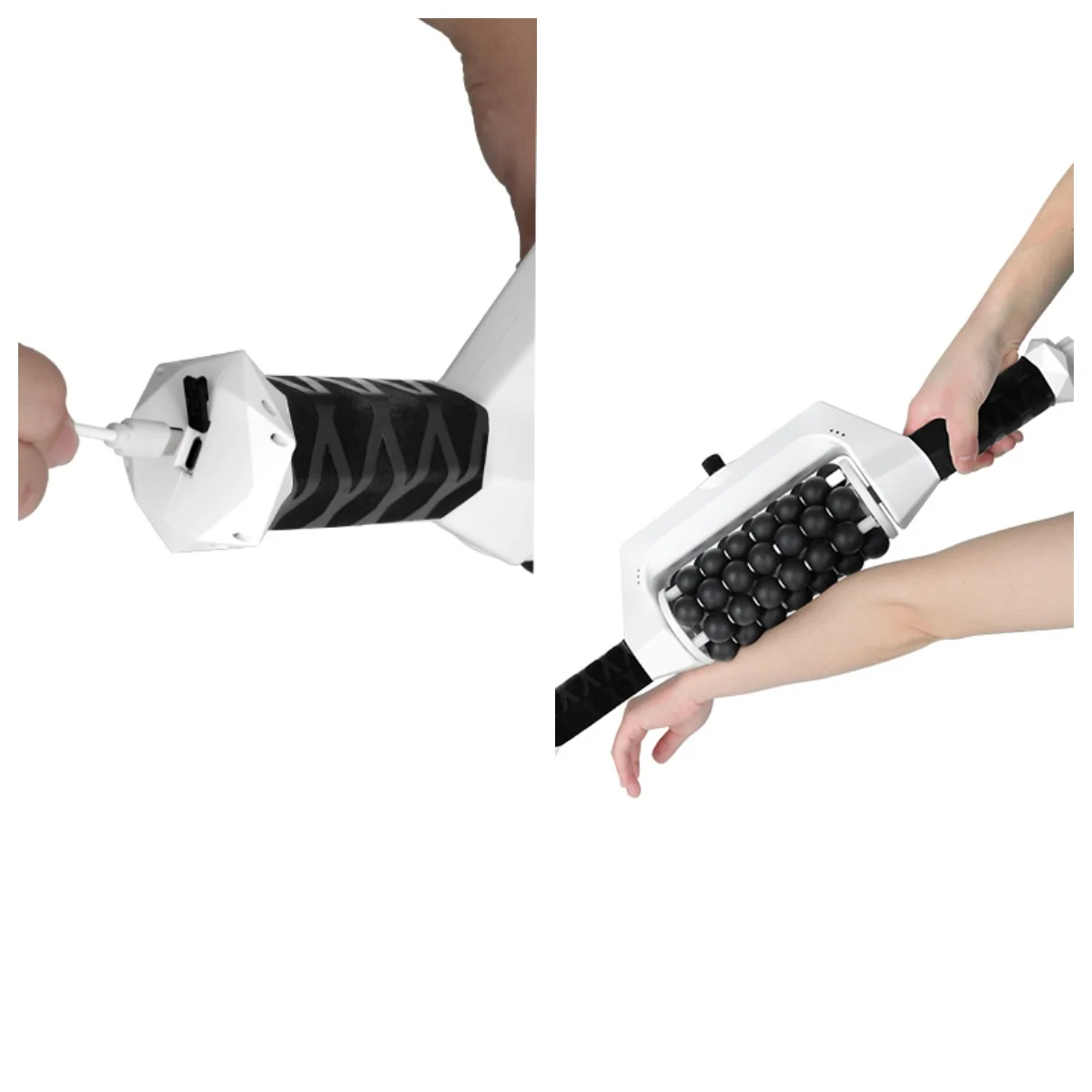 

Rechargeable Portable body slimming Home Use Massager Roller Machine 360° Rotation Roller Stick ﻿