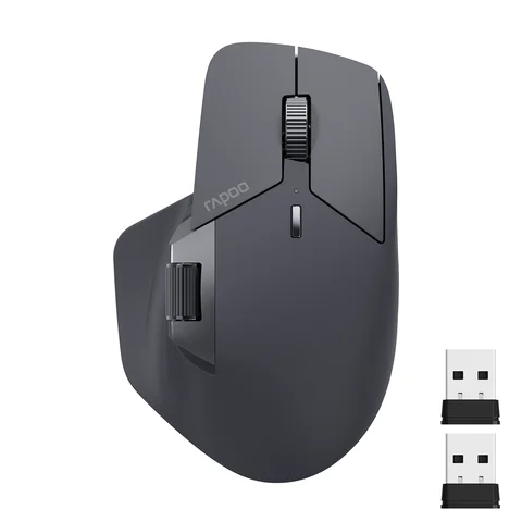 Ergonomic Rechargeable Multi-Device Mouse