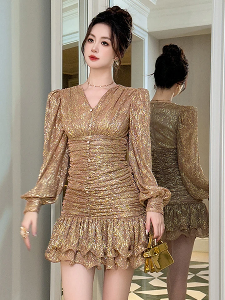summer dress cotton for women French Connection Cambria Piped Trim Dress
