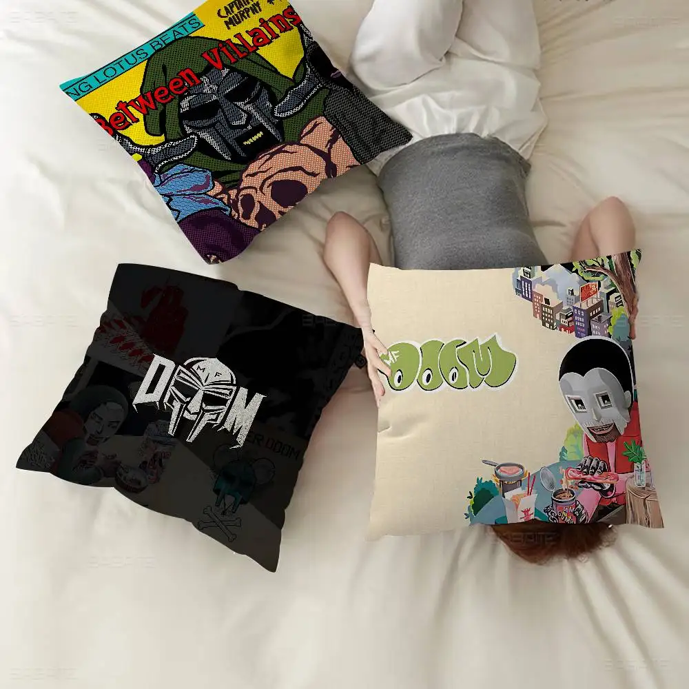 

M-MF DOOM Personalized Pillow Dust Cover Bedroom Kids Party Decoration Pillowcase Birthday Children Gift
