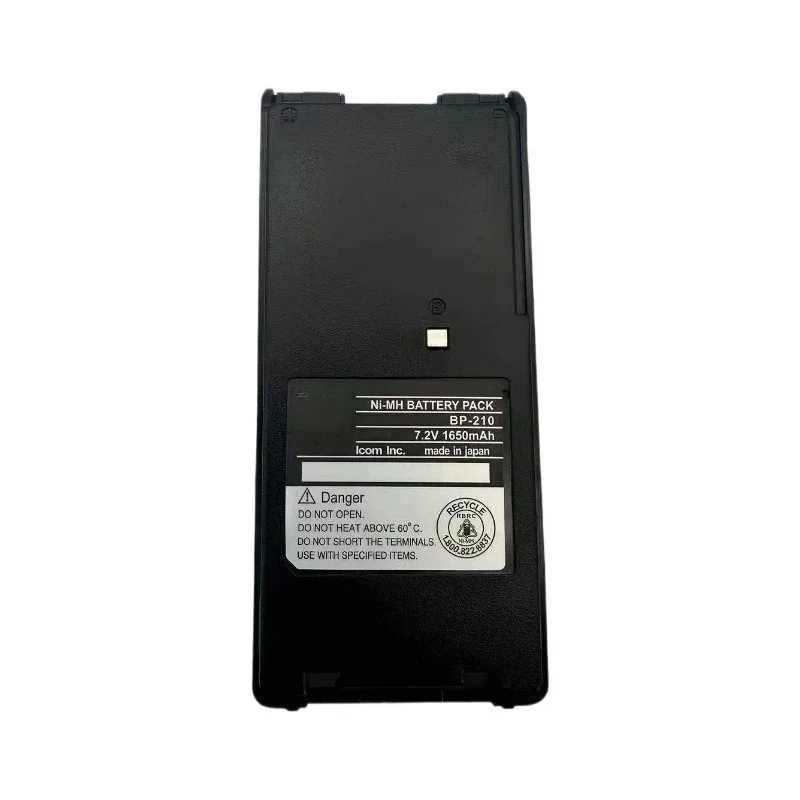 

BP-210 7.2V 1650mAh Walkie Talkie Battery For IC-A6 IC-A6E IC-A24 IC-A24E IC-F3GT IC-F3GS IC-F4GT IC-F4GS IC-F11 IC-F11BR