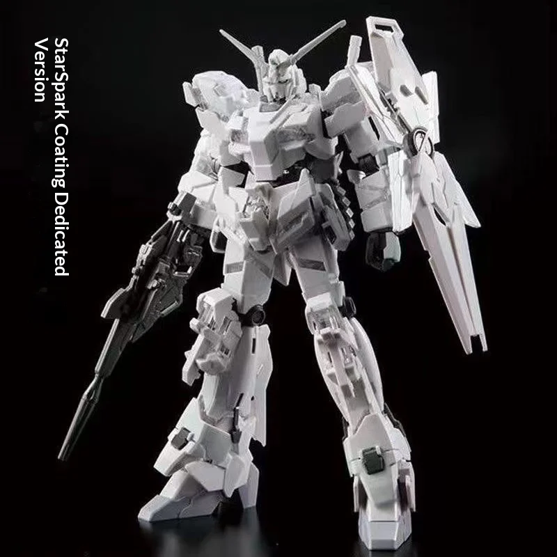 HG1/144 مجموعة نماذج يونيكورن جاندام المطلية بشكل مثالي مع شارات مائية ودعامة مجموعة شخصيات متحركة مجمعة #2