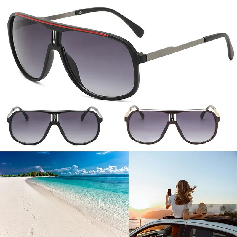 Image of Neue Klassische Mode-Sonnenbrille Luxuriöse Charme-Brille für Damen und Herren Modische Unisex UV400 Sonnenbrille