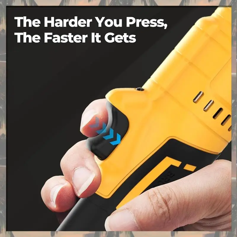 A70U Neuer Akku-Ratschenschlüssel, 74 Fuß, kompatibel mit 20 V Max. Batterie, 3/8 Zoll bürstenlose Leistung mit variabler Geschwindigkeit