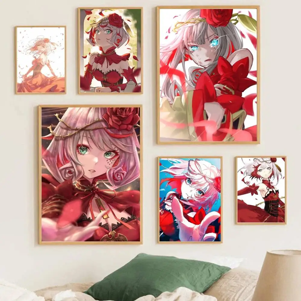 Affiches de dessins animés Takt Op D-Destiny, toile de qualité, style vintage, peinture artistique pour salon, bar, café, décoration murale pour la maison