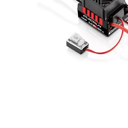 Hobbywing QuicRun WP 10BL60 G2 Водонепроницаемый Бесколлекторный ESC Подходит для 1/10 шоссейных автомобилей, внедорожников и коротких грузовиков.