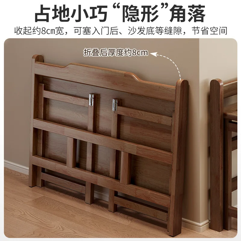 Składane biurko z litego drewna Biurko dla dorosłych Stół warsztatowy Sypialnia Dom Balkon Stół do pisania Mały stolik do herbaty