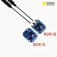 MATEK Mateksys ExpressLRS ELRS 2.4GHz ELRS R24D R24-D R24S R24-S Nano Receiver for Micro Mini Freestyle Long Range Racing Drones