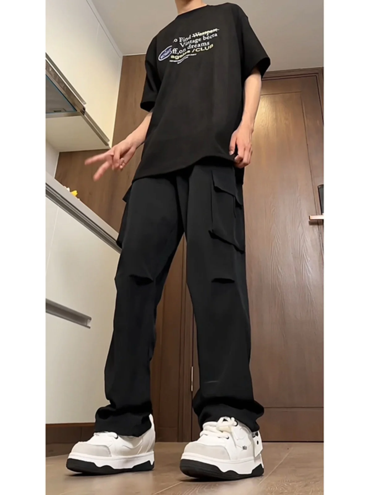 

American Style Functional Workwear Pants Men's Summer Thin Ice Silk Quick Dry Outdoor Sports Three Waterproof Climbing Trousers