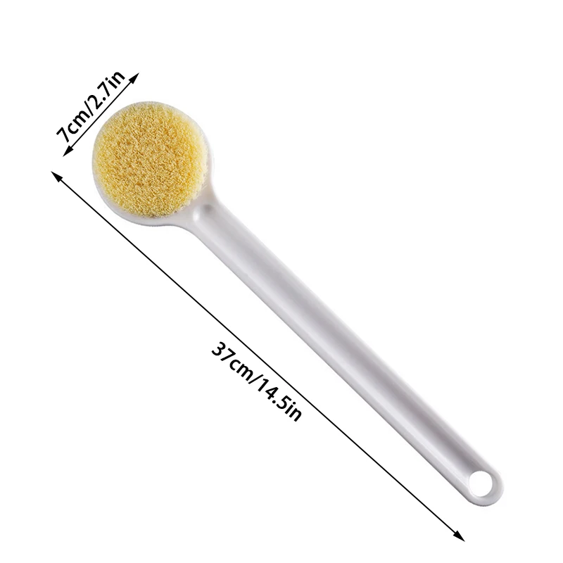 2024New Bath Brush Long Handle Exfoliating Scrub Skin Massager Exfoliation Bathroom Brush Back Body Bath Shower Cleaning Brushes