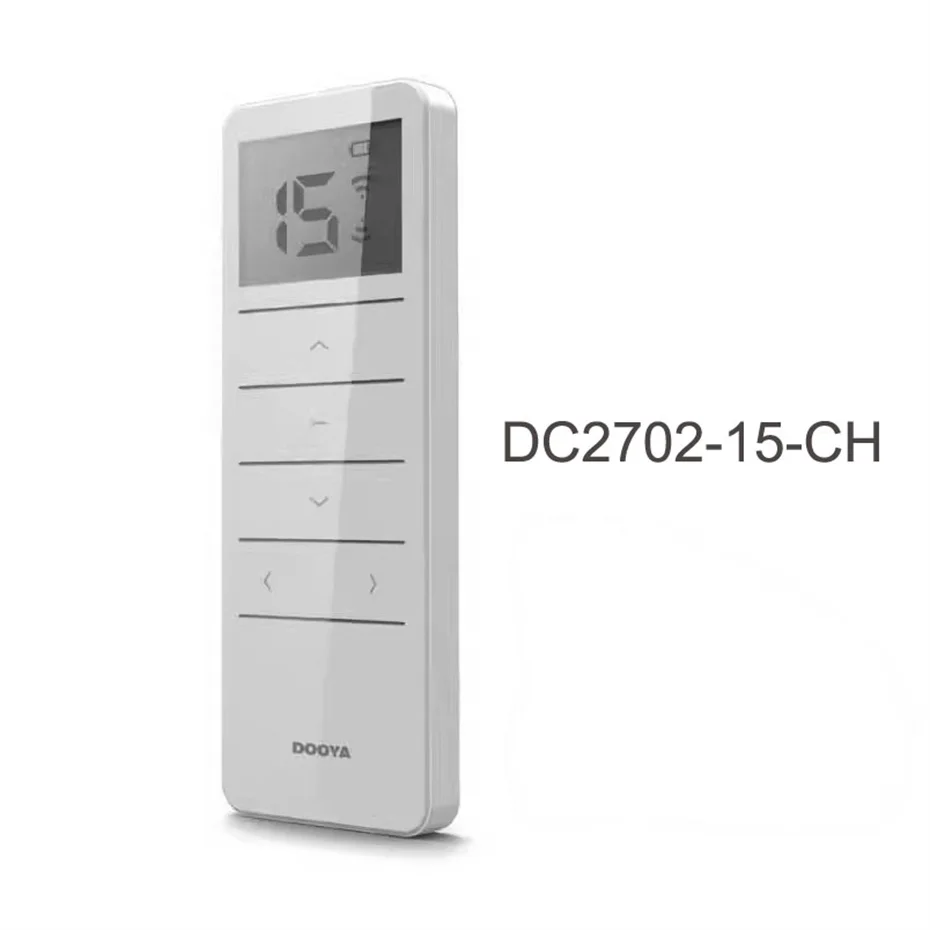 Dooya DC2702 15-Channel Remote Controller for Dooya RF433 Fixed Code motors,Wireless Remote Control 15pcs motors,no Battery