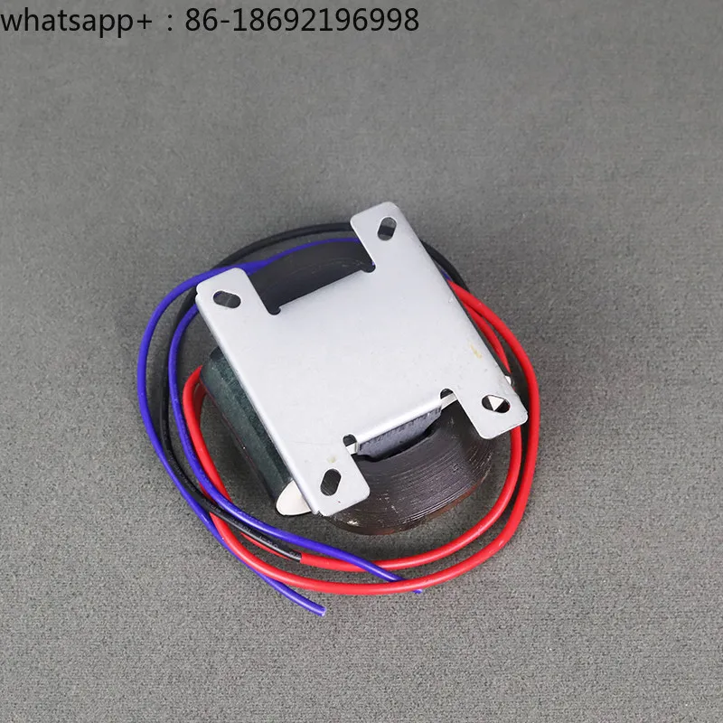R-shaped U-shaped Transformer 40W Double 12V15V18Vr Cow Audio Power Amplifier Board Transformer, Copper Wire 220V Input