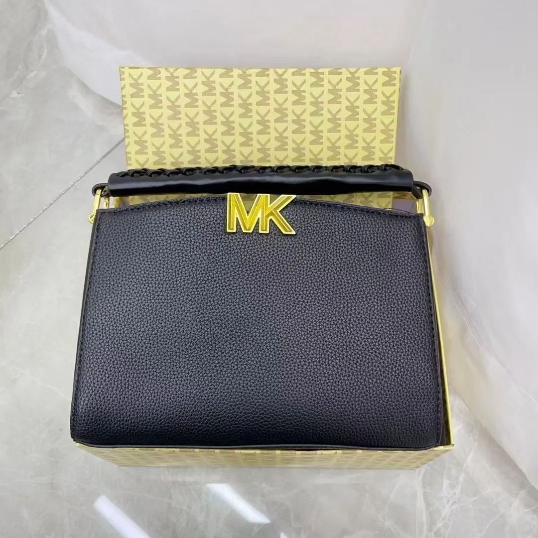 

2025 New Minimalist Bucket Bag for Women Luxury Shoulder Bag with Top Handle, Solid Color Crossbody Purse for Daily Use