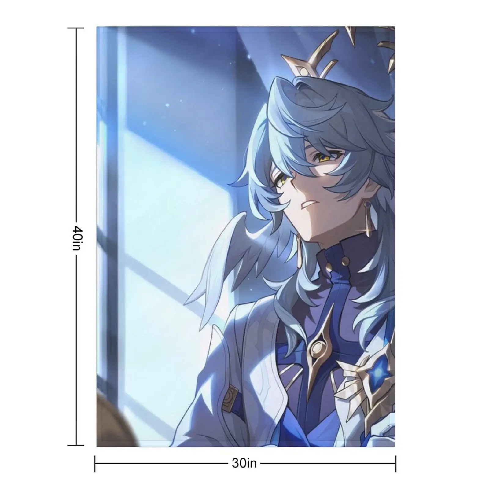 Sunday Honkai: Star Rail Throw Blanket Sofas Weighted Decoratives Decorative Beds Blankets