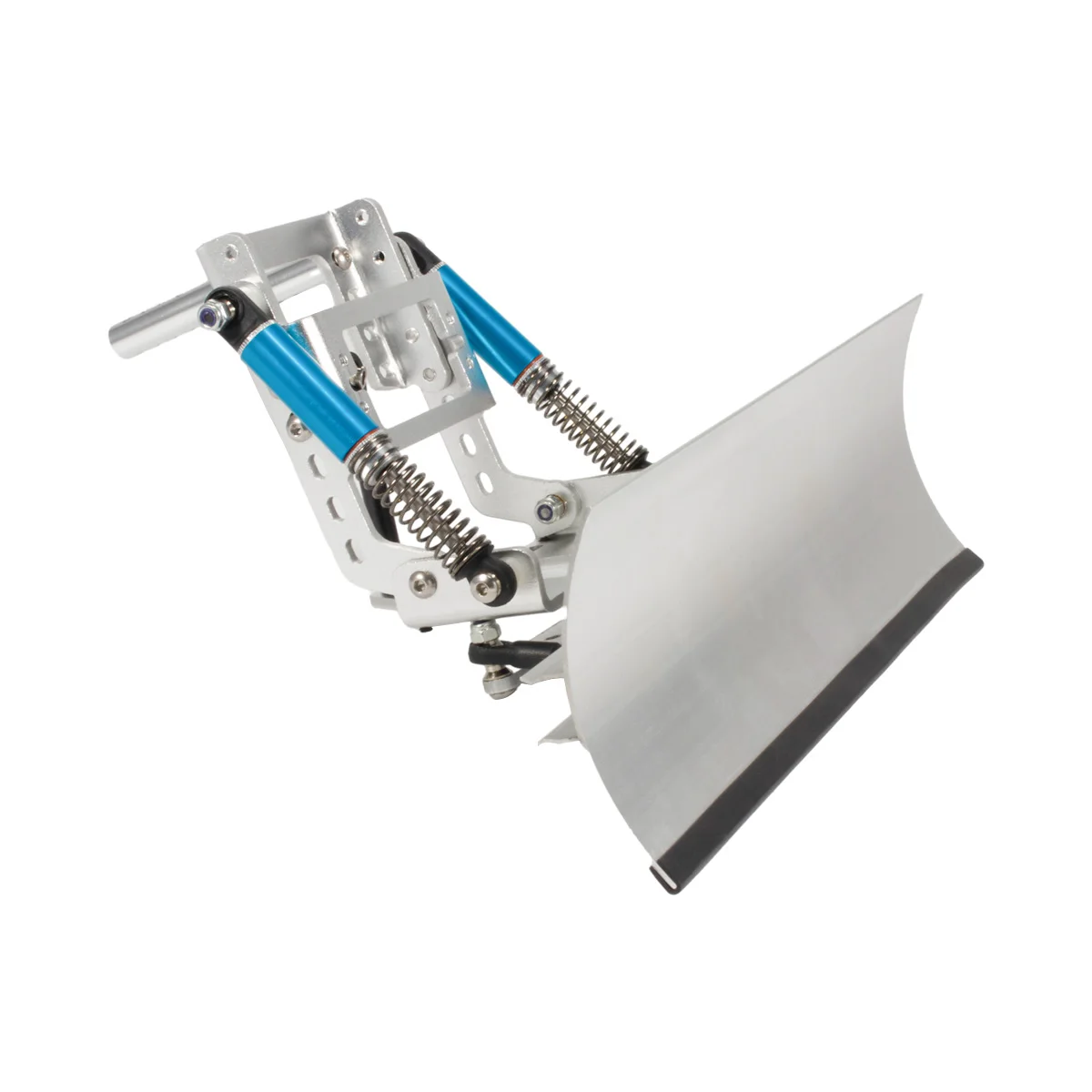 Aluminum 1/10 Scale Electric Snow Plow – Servo Not Included, Fits RC Crawler Chassis, Scale Winter Scene Upgrade Part
