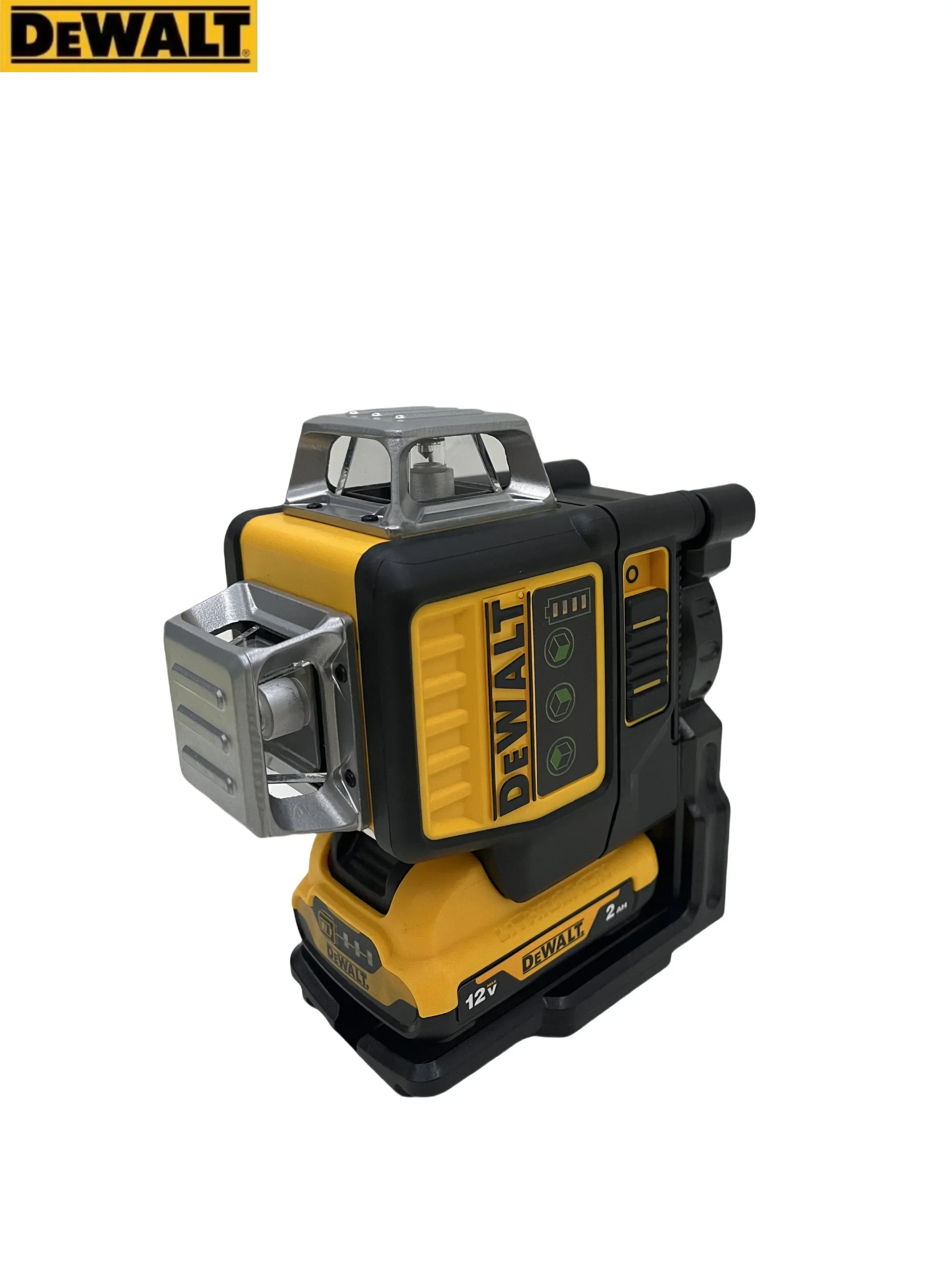 Dewalt DW089LG 12v 12 Line Laser Level Unit 3 Sides*360 Degree Vertical Self Levelling Green Professional Laser Level ﻿