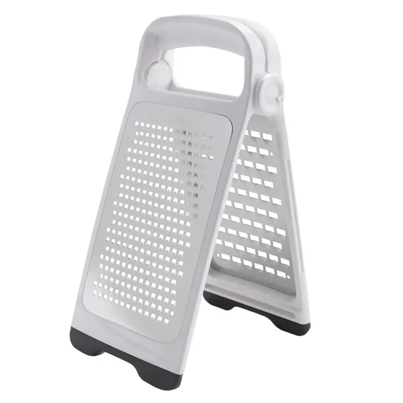 AEE4-Foldable Cheese Graters, Detachable Handheld 2 Sided Ginger Shredder, Good Grip Cutting Board Tool, Kitchen Mini Planer