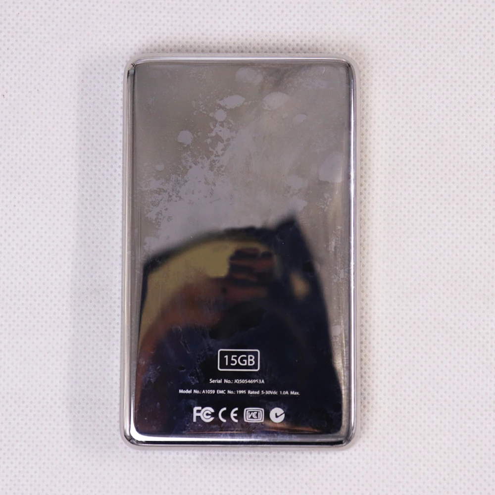 

Серебряная металлическая задняя панель корпуса для iPod 4-го поколения 15 ГБ 20 ГБ 30 ГБ 40 ГБ 60 ГБ