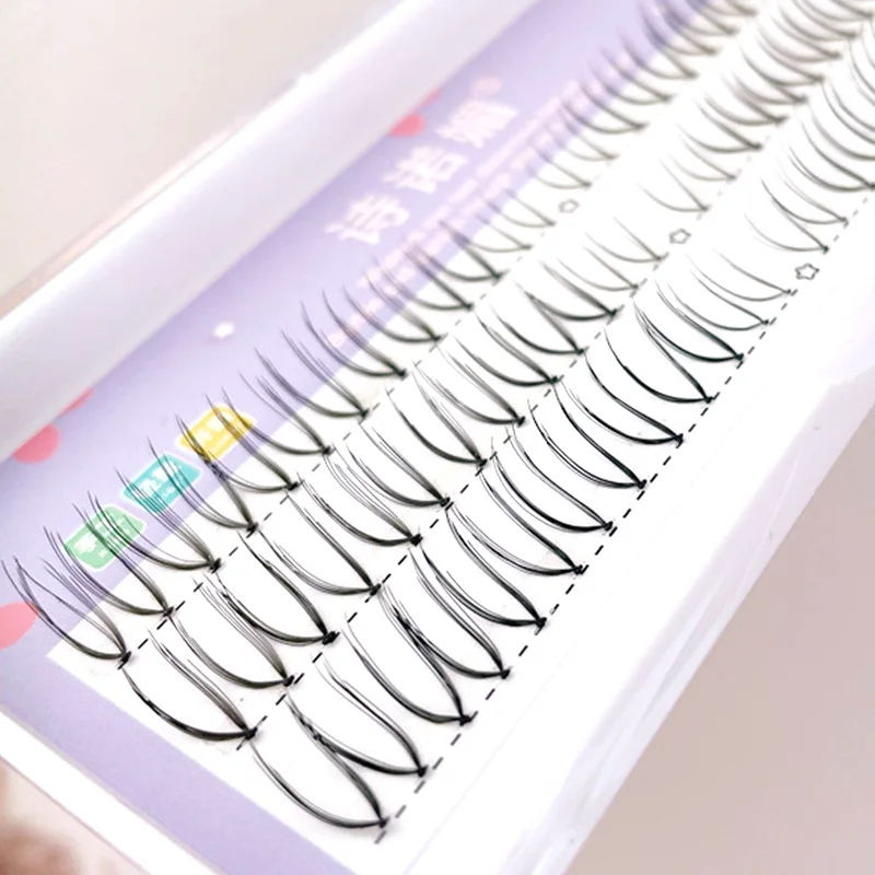 Girl Group Makeup False Eyelashes Natural Simulation Grafting Single Cluster Eyelashes Makeup Beauty Tools