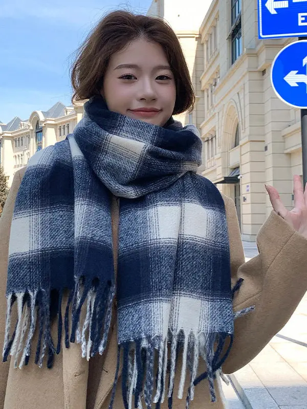 claudie-taylor-cashmere-scarf-women's-thickened-autumn-winter-fashion-plaid-scarf-korean-style-long-rectangle-warmth-decoration