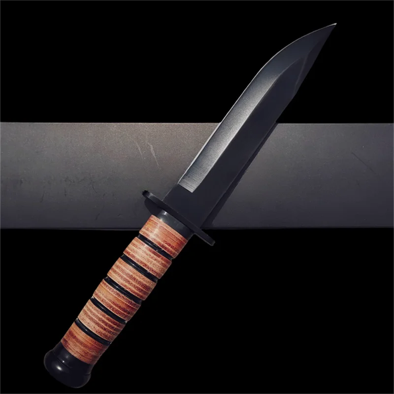 Wilderness survival knife outdoor knife self-defense military knife small straight knife military knife multi-functional mountai