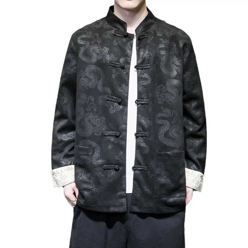 men's-dragon-patterned-hanfu-buckle-medium-to-large-sized-ethnic-chinese-clothing-casual-wear-for-autumn-season