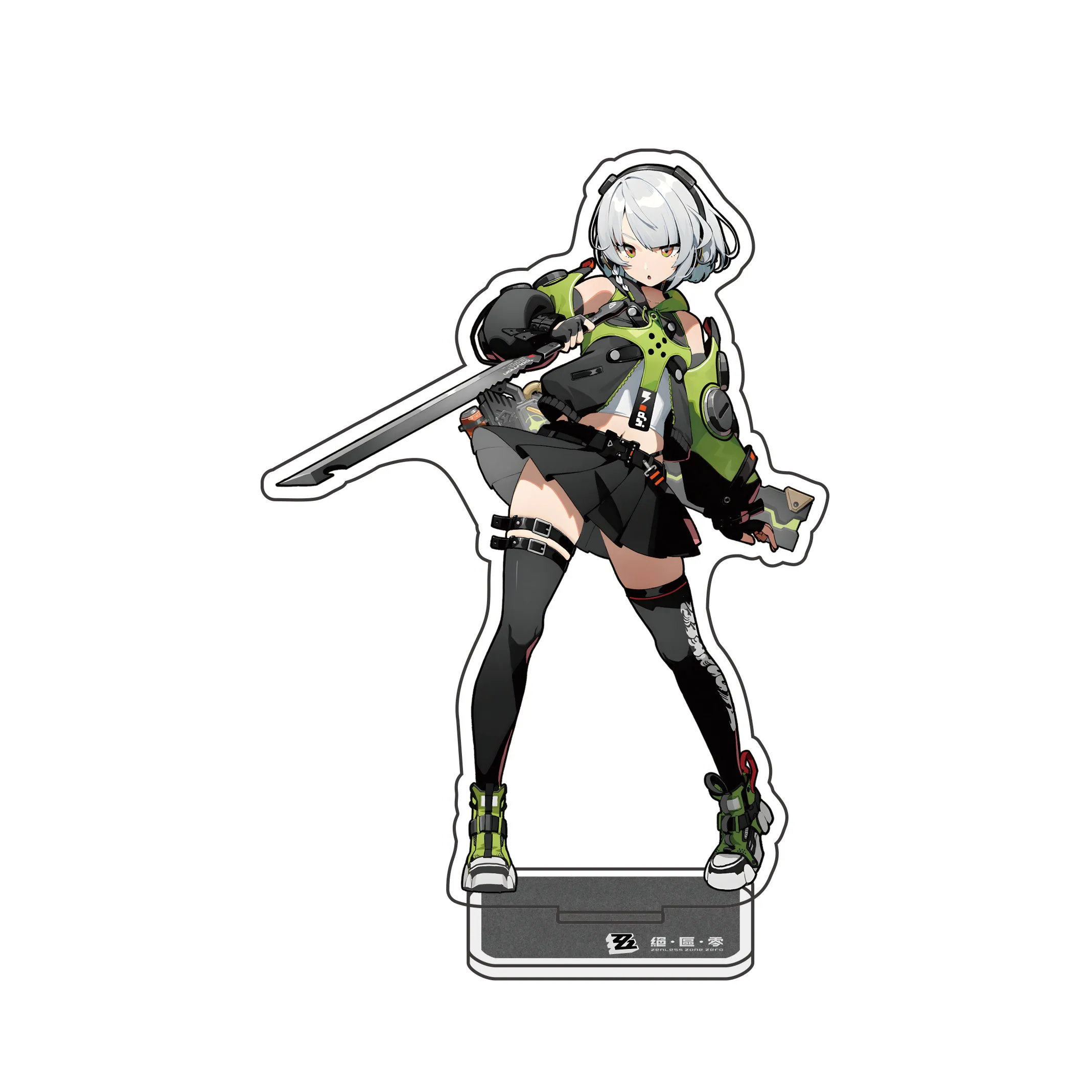 ZZZ Anime Game Zenless Zone Zero keychains 15cm Acrylic Stand Model Desk Display Collectible gifts for Friend