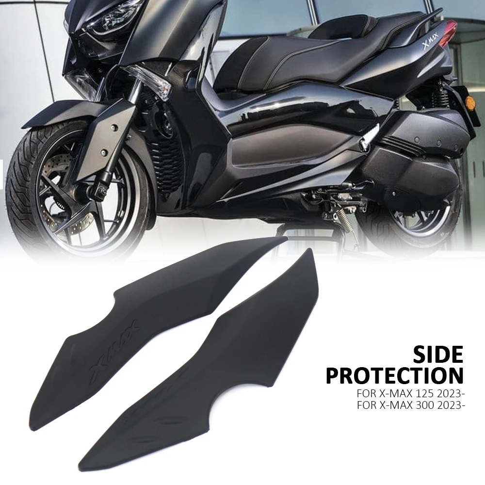 New Protective Strip Motorcycle Side Edge Protector Scrape Guard For Yamaha XMAX X-MAX 125 X-MAX 300 XMAX125 XMAX300 2023-