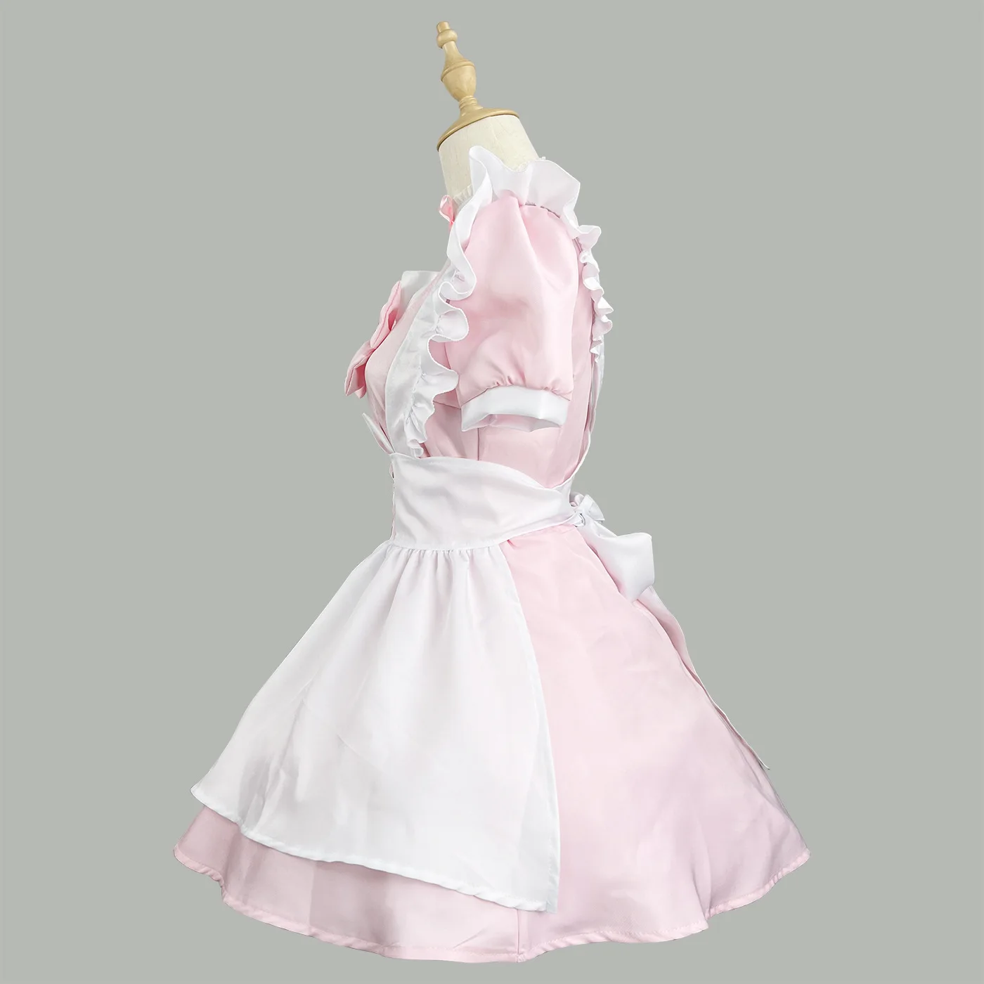 Neue rosa süße Katze Lolita Dienst mädchen Kleid Kostüme Cosplay Katze Mädchen Dienst mädchen Kleid Anzug für Kellnerin Dienst mädchen Party Bühnen kostüme s-5xl