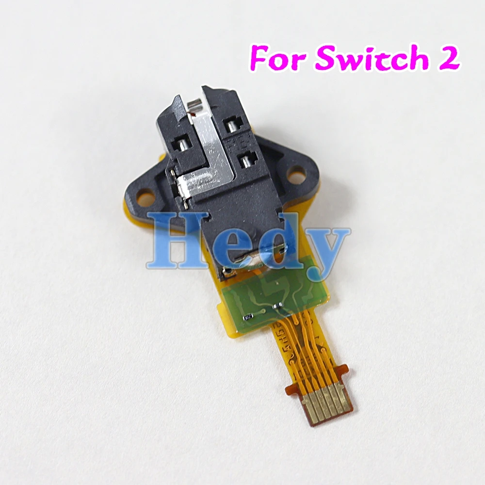 1 قطعة ل نينتندو سويتش 2 سماعة موصل سماعة جاك التوصيل ميناء مع كابل مرن لاستبدال لعبة NS 2 #1