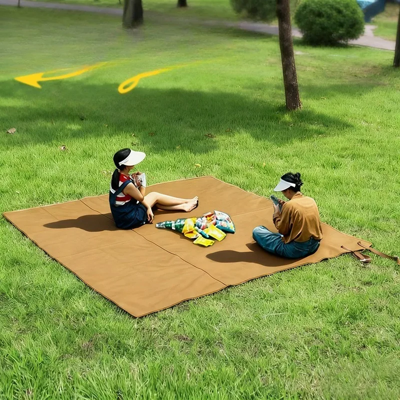 

Водонепроницаемый коврик для пикника из оксфорда 600D, сверхпрочная подстилка для кемпинга, утолщенная, для пляжной палатки