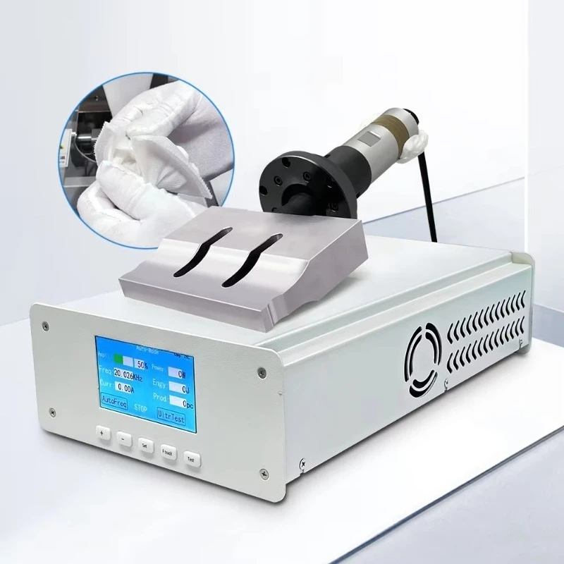 

20Khz Nonwoven Sealing Cutting System for Food, Flower Seedling Packaging and Organic Package
