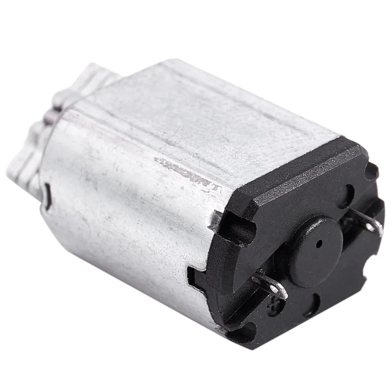 AB45 4X DC1.5V-9V 0.08A 3200RPM سرعة الإخراج محرك اهتزاز صغير، 18X15x12mm فضي