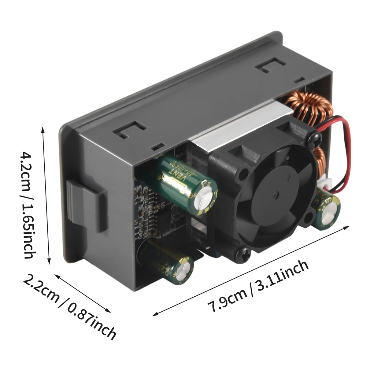 ABYA XYS3580 DC DC Buck Boost Converter CC CV 0.6-36V 5A Power Module Adjustable Regulated Laboratory Power Supply Variable