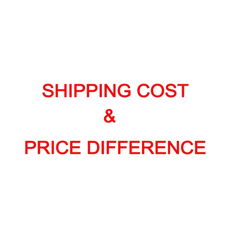 

Shipping cost and price difference