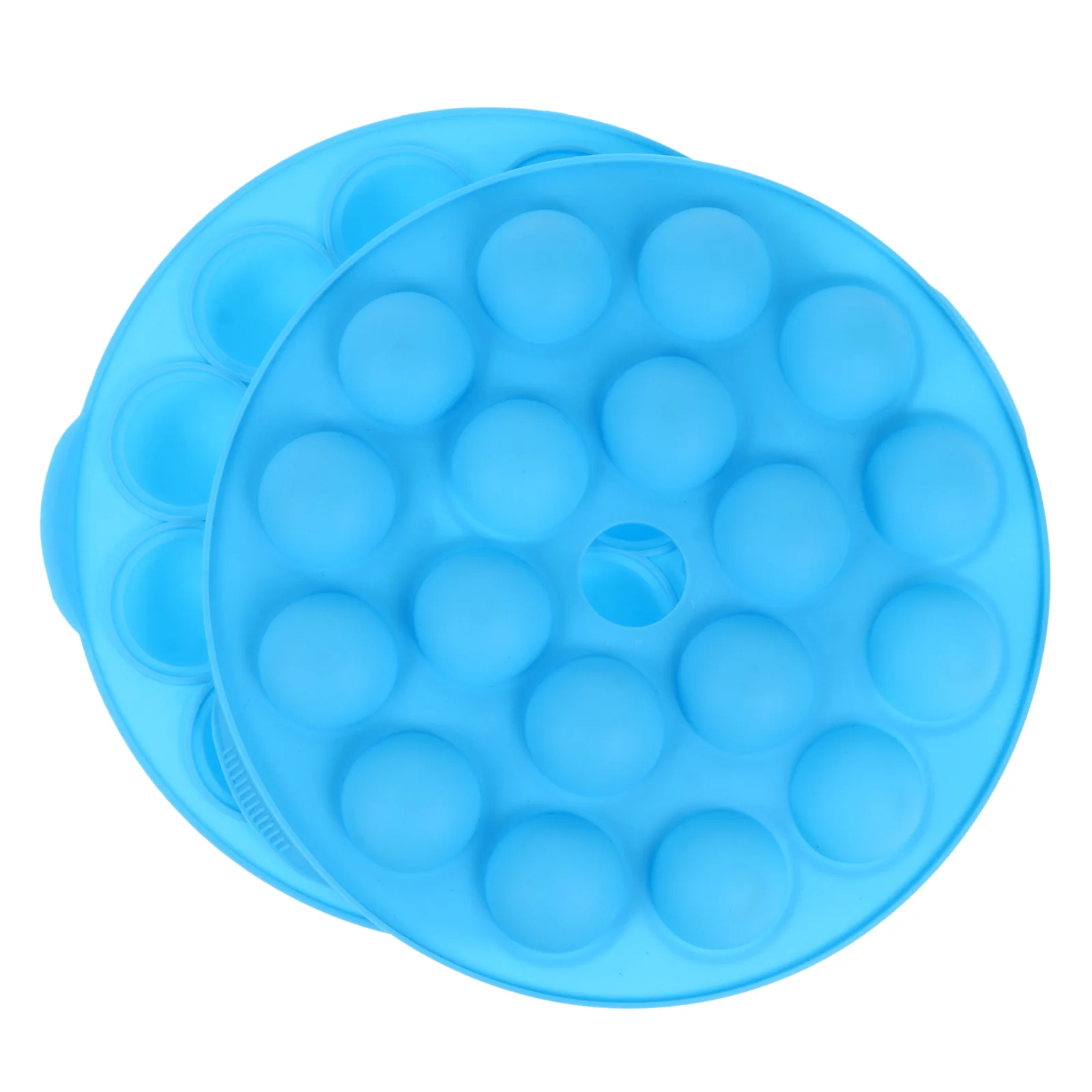 

1pc 18-Hole Silicone Lollipop Cake Mold Round Baking Supply For Chocolate Candy Cake Pops Cookies Pudding Dessert Mould