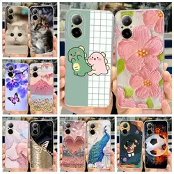 For Realme C67 4G Case RMX3890 New Fashion Painted Cover 6.72'' Soft Silicone Phone Case For Realme C67 C 67 RealmeC67 4G Bumper